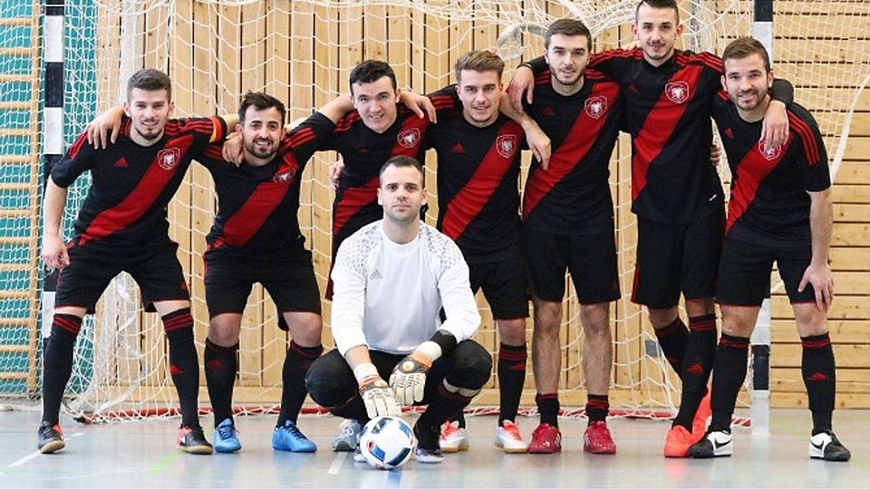 Bestachen in der Vorrunde mit technisch feinem Futsal: die Kreisliga-Kicker des FC Kosova. F: Würthele