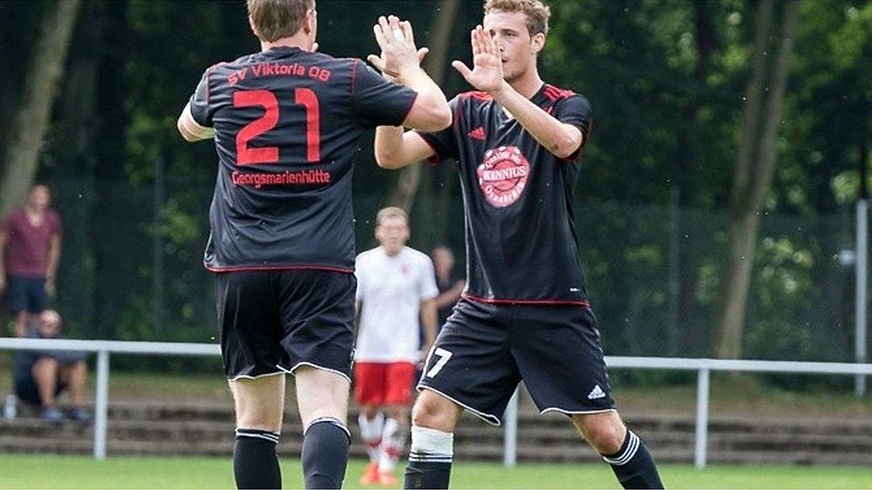Allen grund zum Jubeln: Viktoria 08 Georgsmarienhütte ist Meister der Bezirksliga 5 F: Bernd Seyme