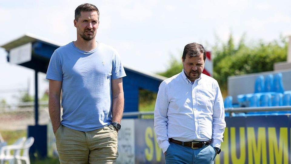 Getrennte Wege gehen Sandro Sirigu (links) und Hummetroths Mäzen Stefano Trizzino schon länger. 