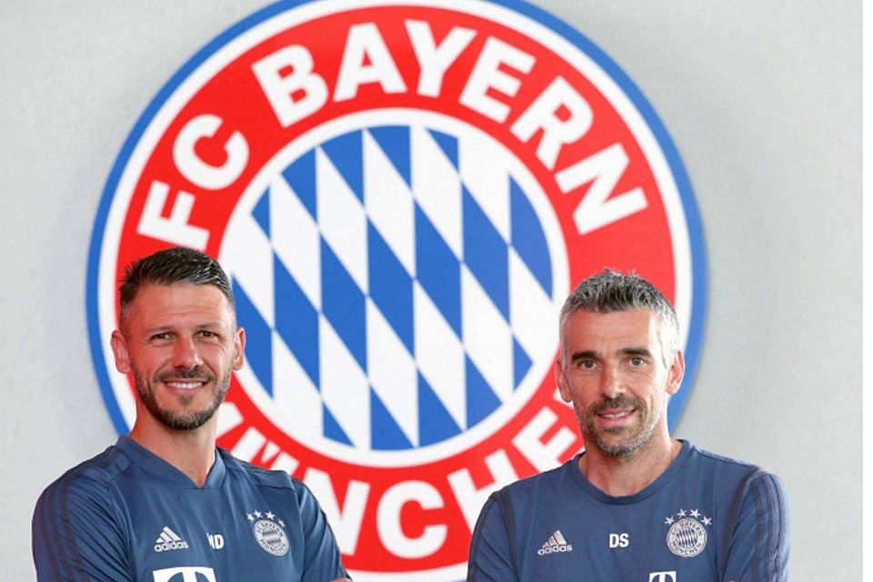Danny Schwarz und Martin DemichelisU 19 Jugendtrainer FC Bayern München Christina Pahnke / sampics / sampics