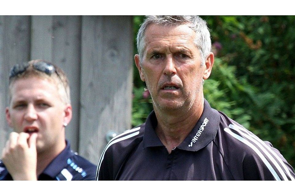 Franz Hinkofer (re.) coacht in der neuen Saison den SV Kirchberg im Wald F: Weiderer