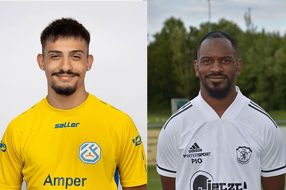 Can Cetinkaya (l.) und Josue Kabeya (r.) verstärken die SpVgg Kammerberg.