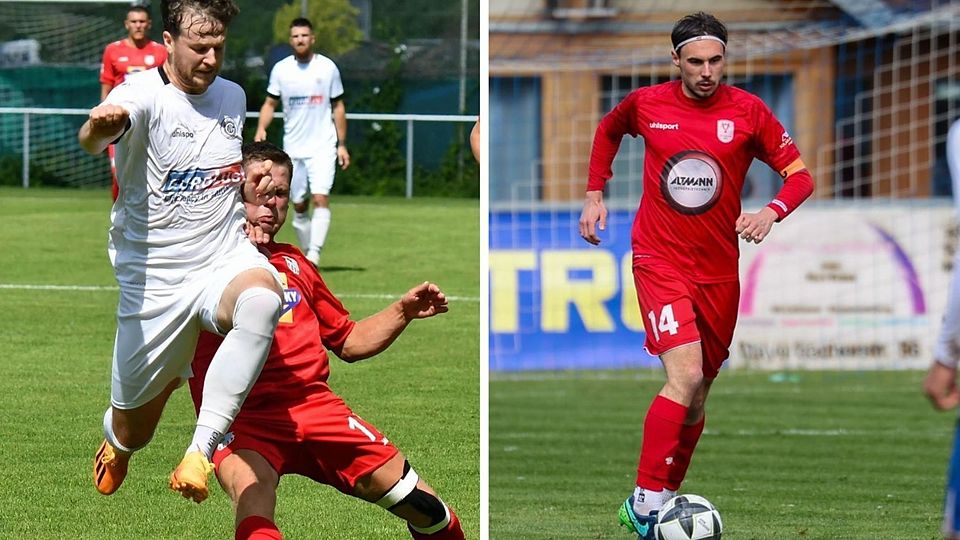 Felix Günzel (li.) und Matthias Leiber (r.) wechseln zu den Sportfreunden und sollen ihnen zum Aufstieg verhelfen.