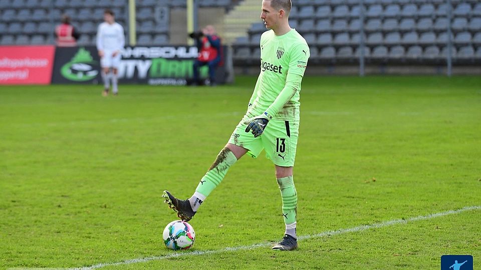 Der 1. FC Bocholt mit Keeper Sebastian Wickl steht vor einer großen Herausforderung.