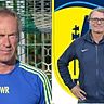 Das A-Jugend-Duell zwischen JFV Bördeland Vettweiß und dem 1. FC Düren II ist auch das Duell zweier bekannter Trainer aus Düren: Winfried Ronig (l.) empfängt Ingo Müller. 