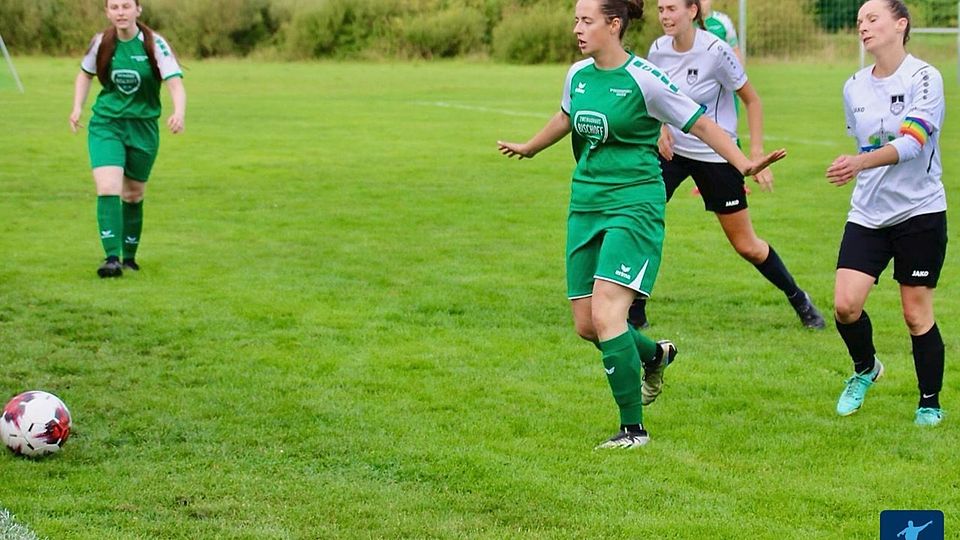 Nia Hentschel traf am Wochenende gleich dreifach für den TSV Obermelsungen II beim 9:0-Kantersieg gegen Rhoden