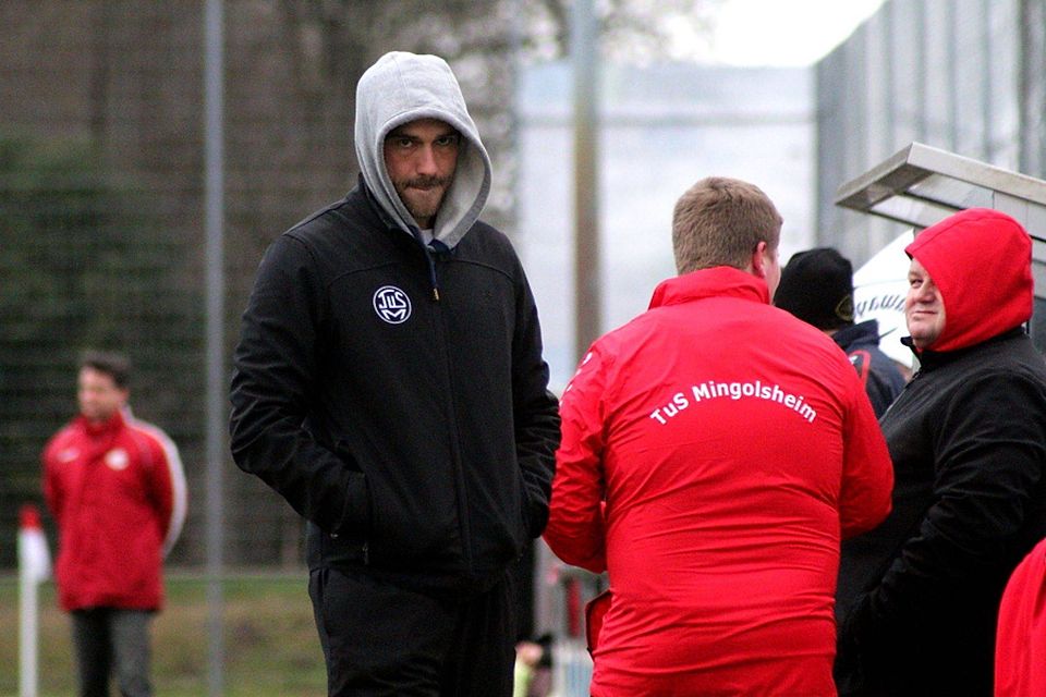 Aufstiegstrainer Andreas Backmann trifft mit seinem neuen Klub Olympia Kirrlach in der Landesliga auf seine alte Mannschaft. F: Stefan Diehl