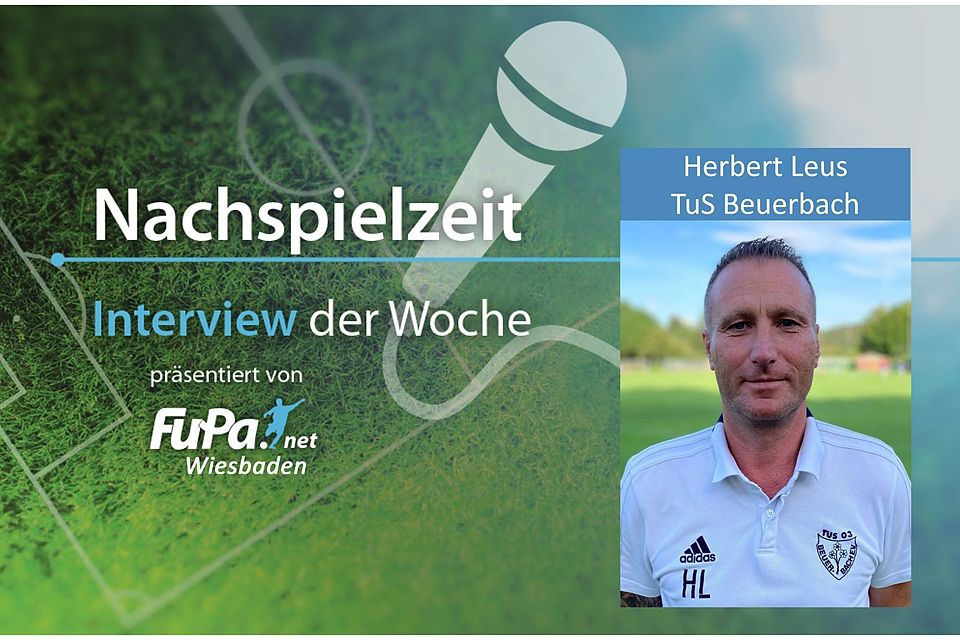 Herbert Leus im Interview der Woche: Die Lust Fußball zu spielen zeichnet seine Mannschaft dieses Jahr aus.