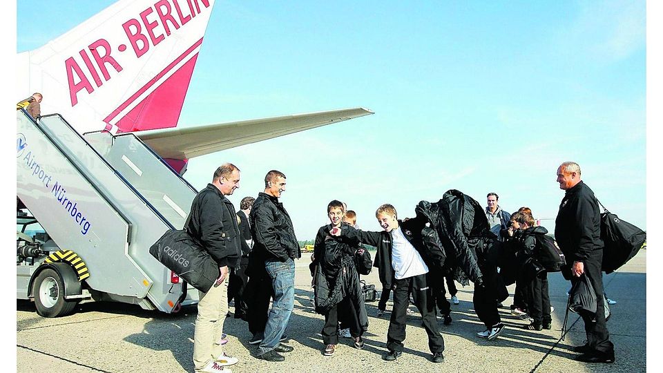 Per Flugzeug kamen die E-Junioren von ZSKA Moskau einst angereist, als sie 2010 beim internationalen Jugendturnier des SC Eckenhaid starteten (F.: Sportfoto Zink).