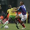 Moustapha Salifou spielte in der Weltmeisterschaft in Deutschland auch gegen Thierry Henry.