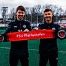 Dietrich (l.) und Zanker (r.): Das neue Trainerduo unterschreibt bis 2027.