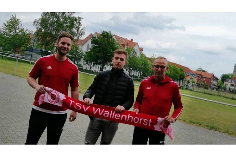 Miguel Gonzales (Mitte) verstärkt den TSV Wallenhorst +++ Foto: Dennis Kurth