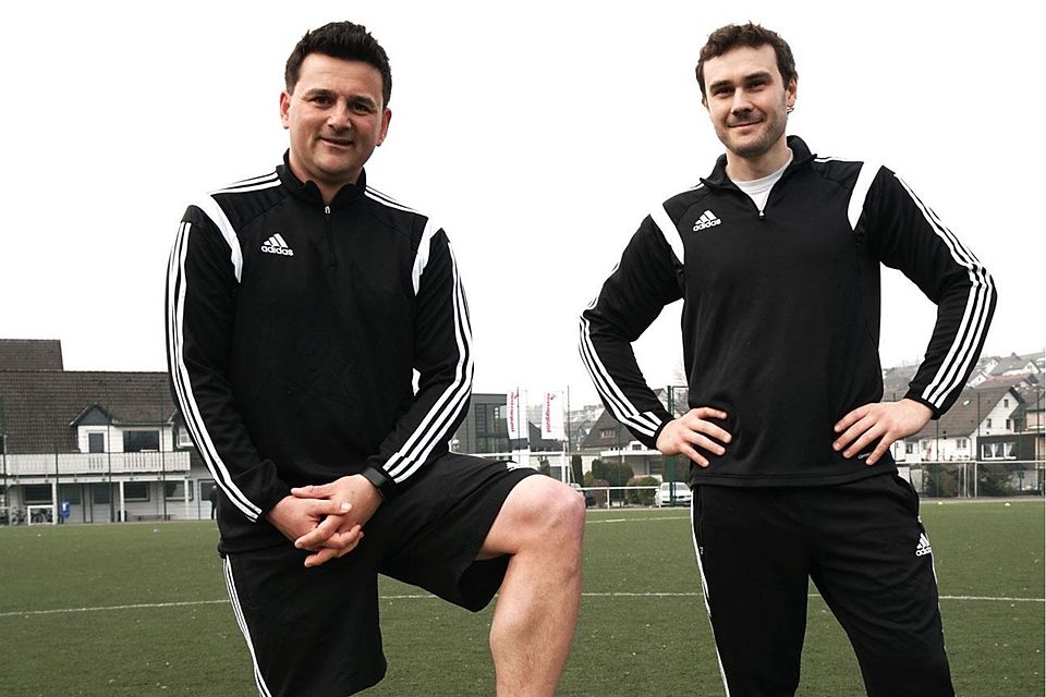 Trainer Conny Frank Fritsch (links) und Co-Trainer Matthias Geier (rechts) stehen für den CP-Fußball in Deutschland.