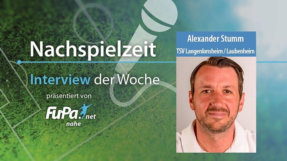 Alexander Stumm, Trainer des TSV Langenlonsheim/Laubenheim, ist selbst überrascht vom Höhenflug seines Teams.