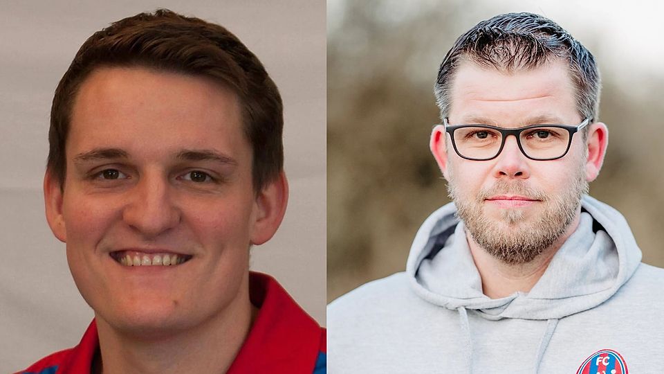Oliver Eckhoff (Trainer) und Söhnke Meybohm (Betreuer) haben die Ü30 übernommen.