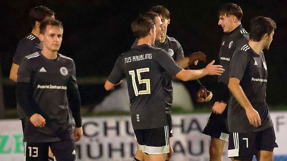 Konnte im Relegationshinspiel spät ausgleichen: Der TuS Raubling.