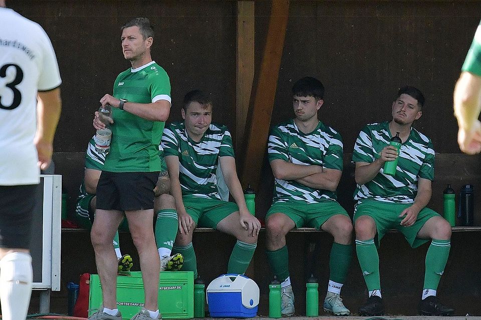 Führt Trainer André Schille (links) die DJK Keilberg zurück in die Kreisklasse?