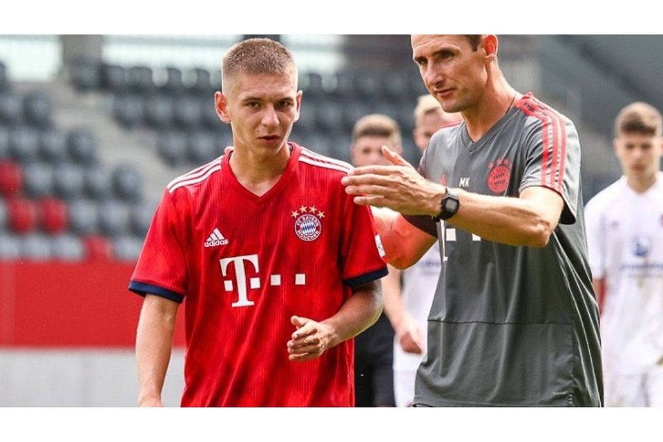 Trotz seiner Unerfahrenheit führte Miroslav Klose Bayerns U17 direkt an die Tabellenspitze.  Foto: Christian Riedel