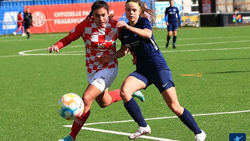 Durch dein verpassten Aufstieg spielen die Fußballerinnen von Mainz 05 auch in der nächsten Saison in der Regionalliga.