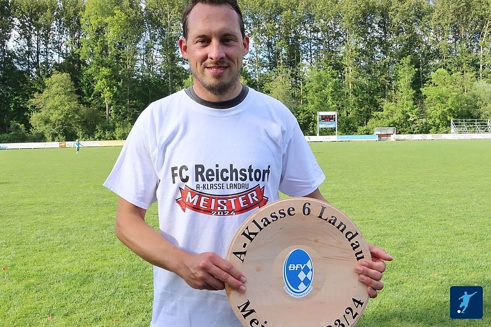 Mit dem FC Reichstorf feierte Christian Loidl am Pfingstsonntag die Meisterschaft.