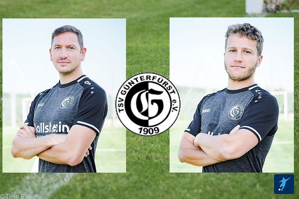 Tobias Hastert (rechts) und Marc Muser übernehmen beim TSV Günterfürst.