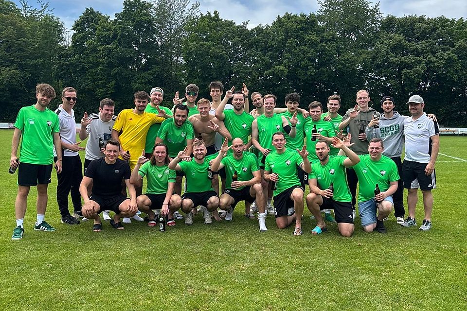 A-Klasse! Die zweite Mannschaft von Grüne Heide spielt nächste Saison eine Klasse höher.