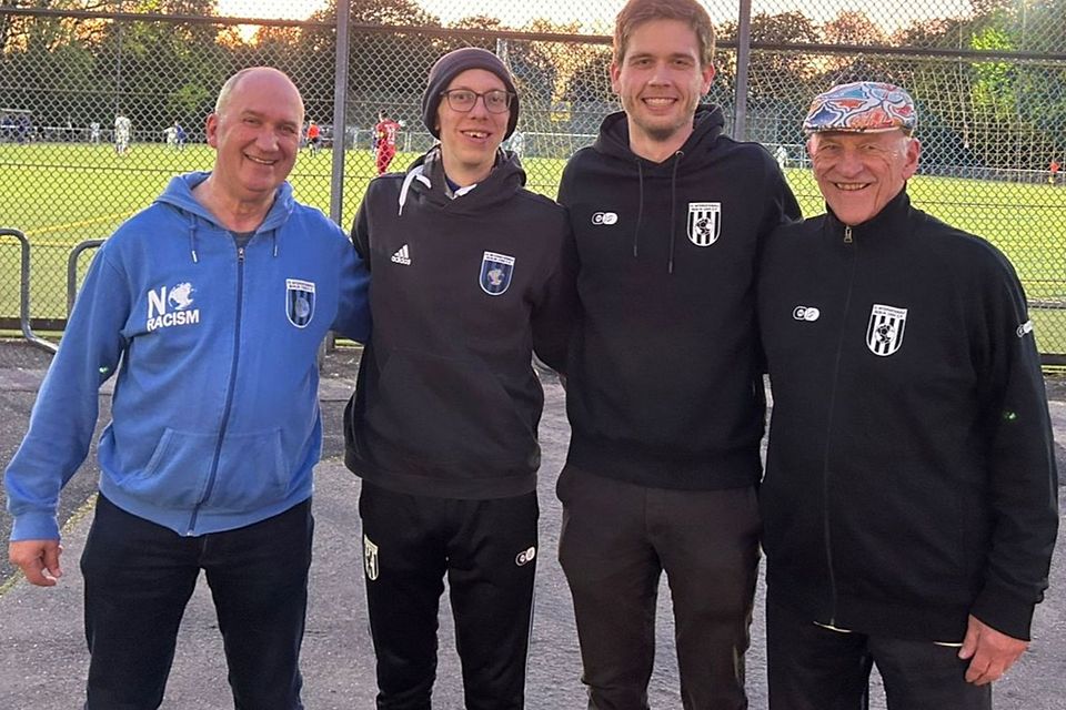 Gerd Thomas (Ehrenvorsitzender), Miguel Nunez von Voigt (2. Vors.), Jannic Bährens (1. Vors.), Werner Kawald (Ehrenvorsitzender)