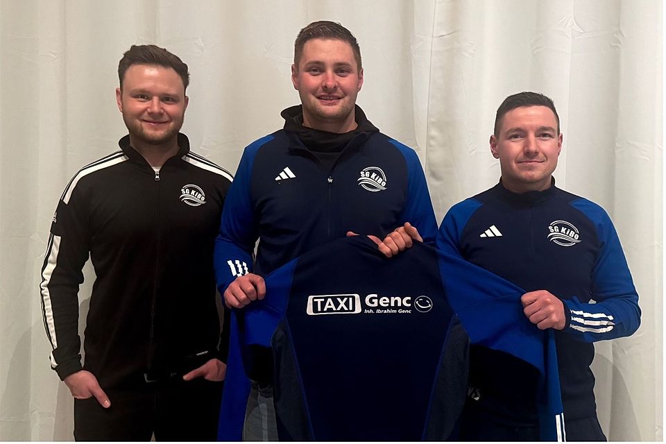 von links Lucas Stender (sportliche Leitung), Benedikt Rosenthal, Norman Schäfer