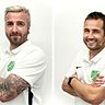 Neues Trainerduo: Sven Jäkel (l.) und Ali Ünal zeigten sich erfreut darüber, dass bis zu 40 Spieler zu den ersten Trainingseinheiten der beiden Herren-Teams des TV Stockdorf kamen.