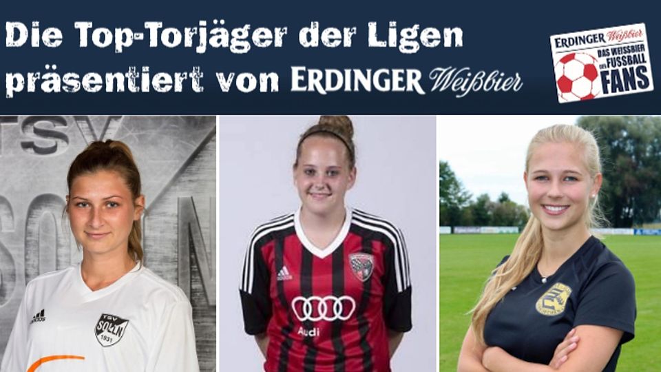 Lorena Dintner (li.) traf am ersten Spieltag zweifach.