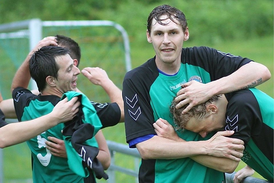 Glücklicher, aber verdienter Aufsteiger: TSV Ludwigsthal   Foto:Grübl