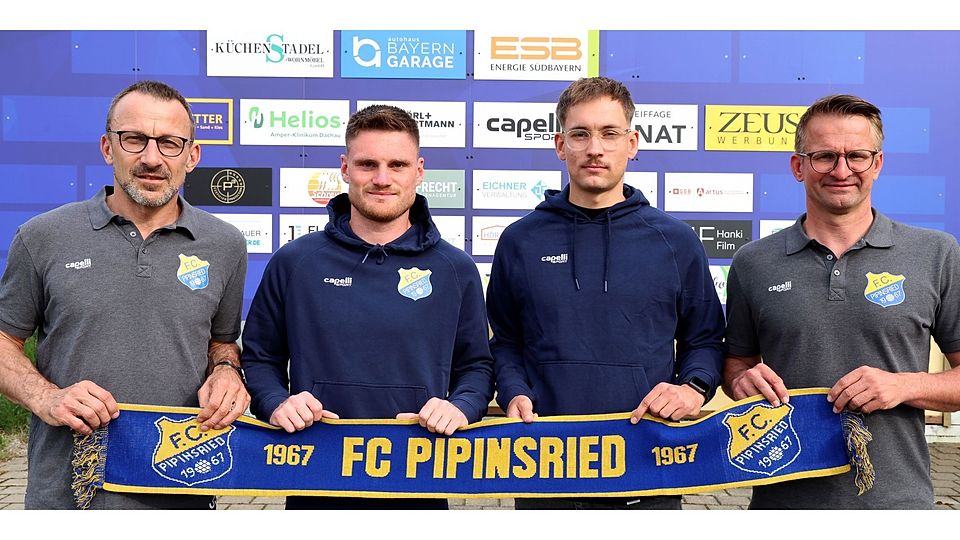 Von links nach rechts: Sepp Steinberger, Mario Götzendörfer, Tjark Dannemann, Norbert Aulinger