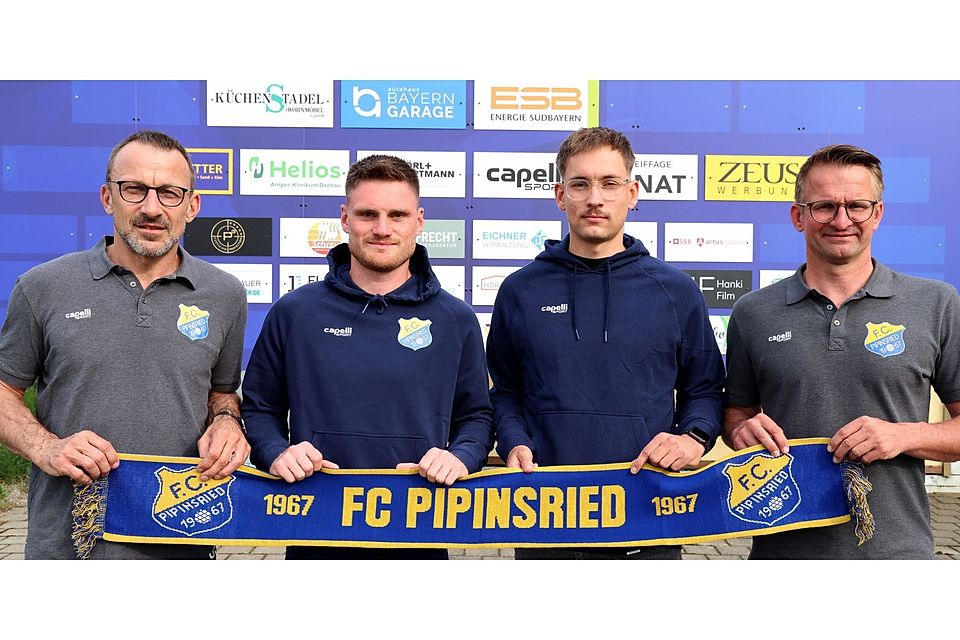 Von links nach rechts: Sepp Steinberger, Mario Götzendörfer, Tjark Dannemann, Norbert Aulinger