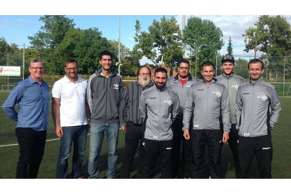 Das neue Team in der Jugendabteilung bei Germania Degerloch ist groß. Foto: Privat