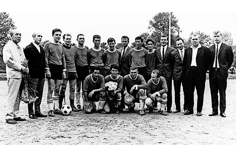Die Meistermannschaft des TSV Zuffenhausen im Jahr 1966. Foto: Verein