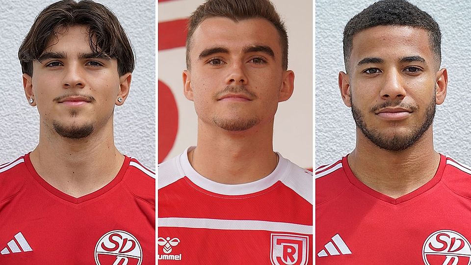 Neue Gesichter bei Bayernligist SV Fortuna (von links): Sven Hodo, Steven Rank und Marcel Onwudiwe.