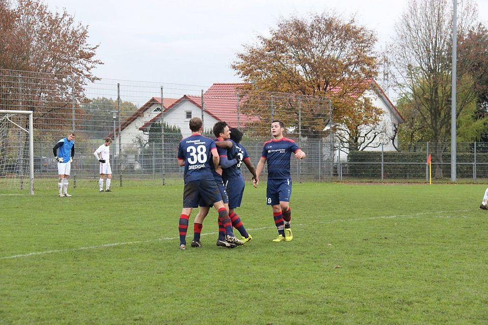 Die SG Fachsenfeld / Dewangen hat einen wichtigen Dreier gegen den TSV Westhausen geholt.  F: F. Matuschek