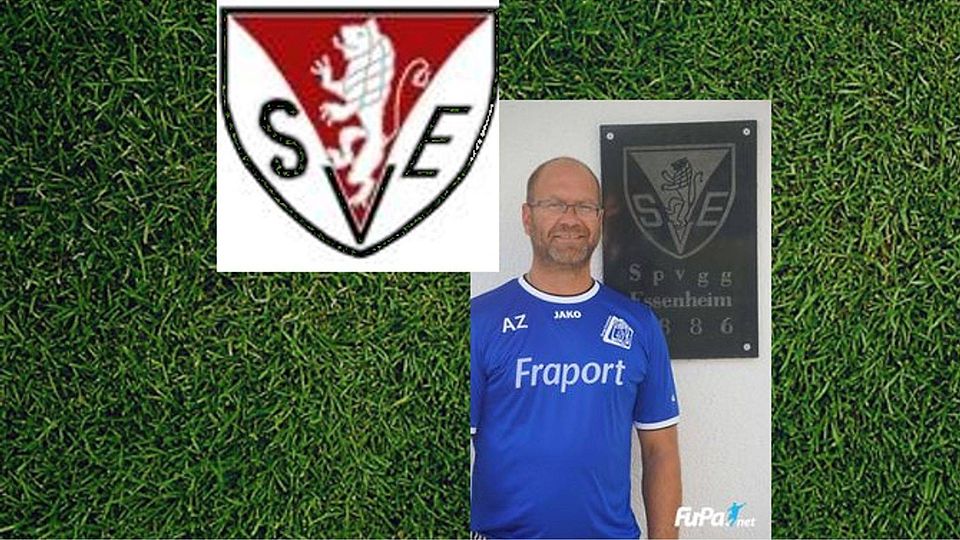 Andreas Zeller wird auch in der Saison 19/20 die Spvgg Essenheim coachen. F: Michael Heinze