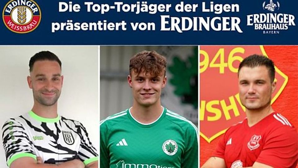 Korbian Lommer (Mitte) dicht gefolgt von Daniel Mömkes (l.) und Benedikt Vollnhals.