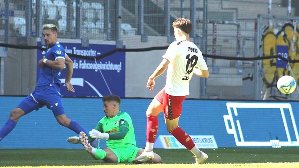 Hertha 03 Neuzugang in Aktion 