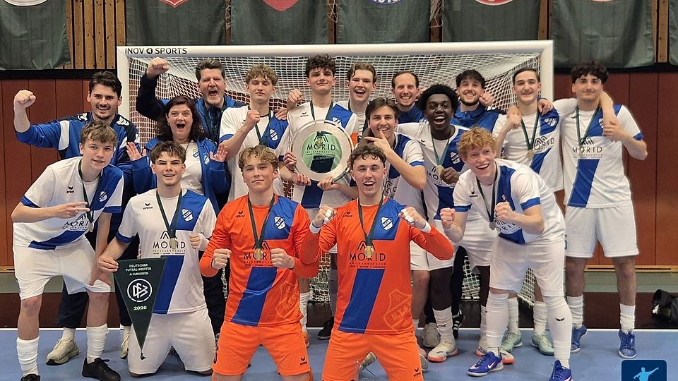 Bereits Futsal-Meister: Die U19 des Niendorfer TSV.
