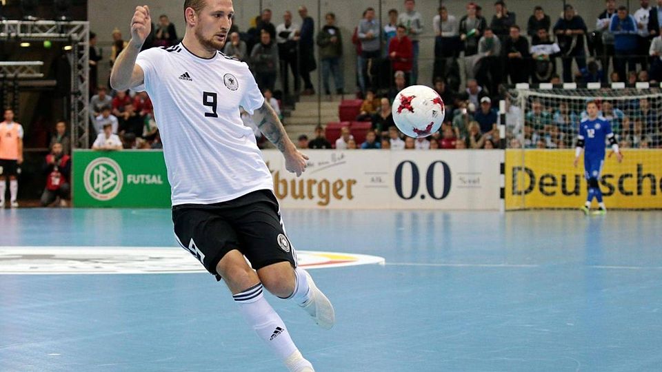 Manuel Fischer steht im Kader der deutschen Futsal-Nationalmannschaft.