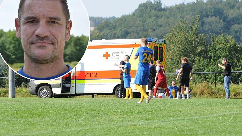 Bad Driburgs Spielertrainer Dennis Hustadt muss mehrere Monate pausieren.