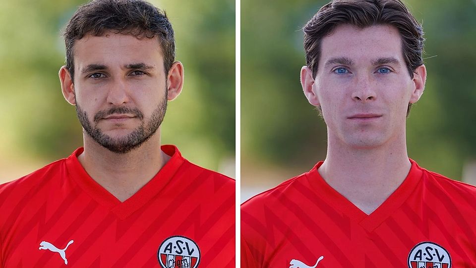 Halten dem ASV Cham die Treue: Michael Lamecker (links) und Marco Faltermeier.