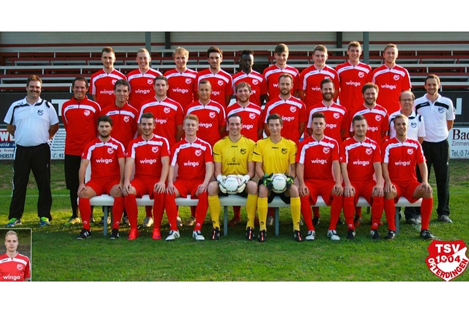 Die Mannschaft des TSV Ofterdingen 2015/2016.