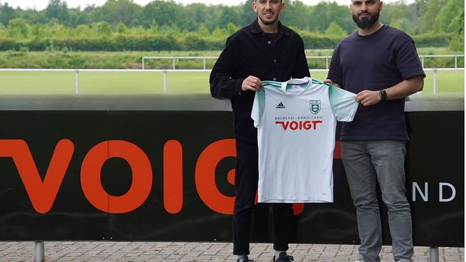 Noureddine Benidir (li.) und Burak Aydin (re.) stoßen zum Trainerteam des SSV Merten hinzu,
