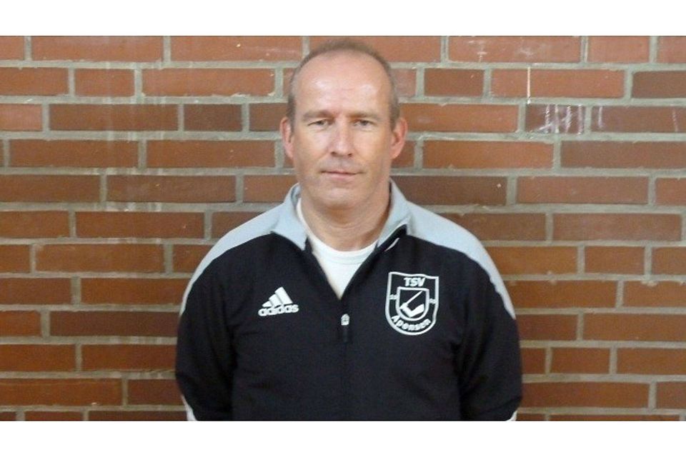 Trainer Michael Mewes geht in seine zweite Saison mit dem TSV Apensen II.