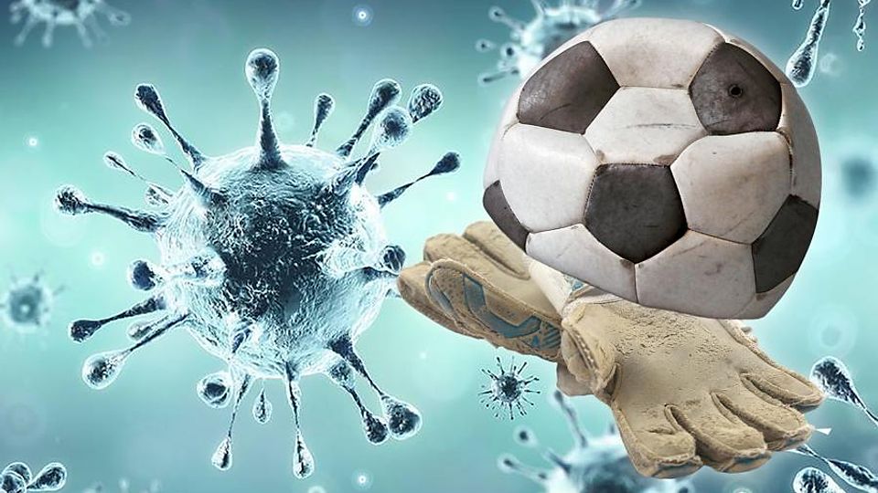 Das Coronavirus beeinflusst derzeit viele Fußballspiele. 	