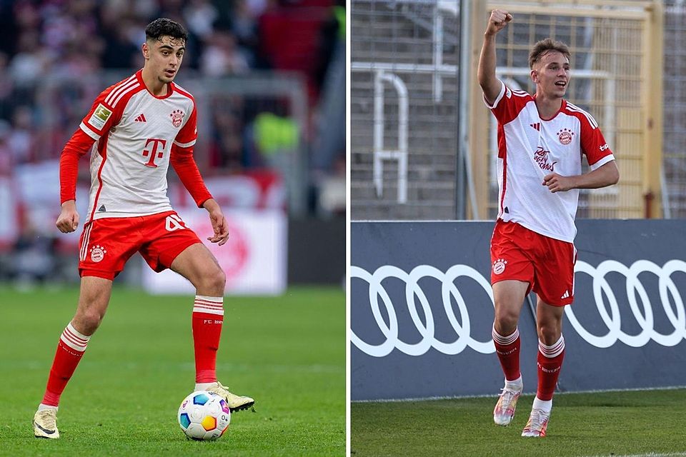 Senkrechtstarter Aleksandar Pavlovic (l.) ist begeistert von Doppelpacker Lovro Zvonarek (r.). Senkrechtstarter Aleksandar Pavlovic (l.) ist begeistert von Doppelpacker Lovro Zvonarek (r.).