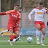 Kapitän Paul Gebhard (rechts) und die U21 des SSV Jahn starteten mit einem tollen Erfolg in die Vorbereitung.